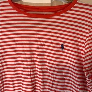 Striped Polo tee